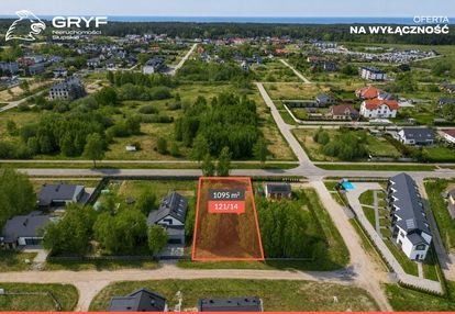 Działka budowlana|ustka|1095m2 mpzp