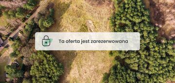 Działka 1,37 ha przy lesie | zabudowa zagrodowa
