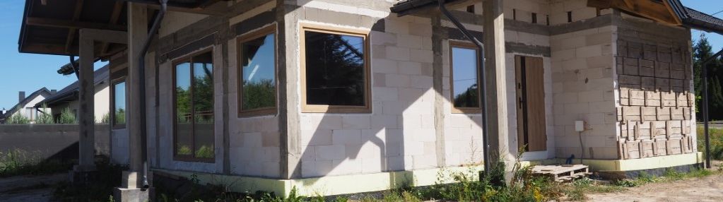 Dom w budowie 82m2 + taras na działce 997 m2 chełm