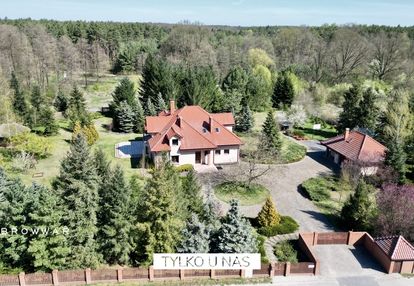 Prywatna rezydencja przy lesie z dużą działką