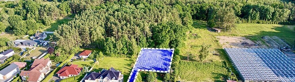 Na sprzedaż działka pod lasem 1.369 m²
