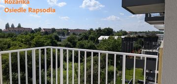 Nowe 3 pokoje, balkon, 56 m2 różanka