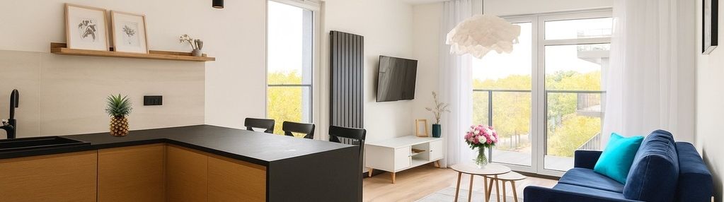 Nowe ładne mieszkanie 3 pokoje grunwald/ławica