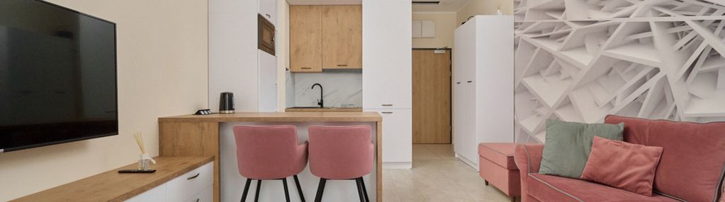 Mieszkanie z ogrodem/ brzoskwiniowa