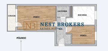 Mieszkanie 2 pokoje dąbie do remontu pod wynajem