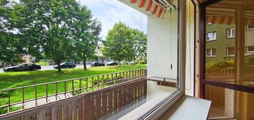 3 duże pokoje, balkon, cisza, zieleń