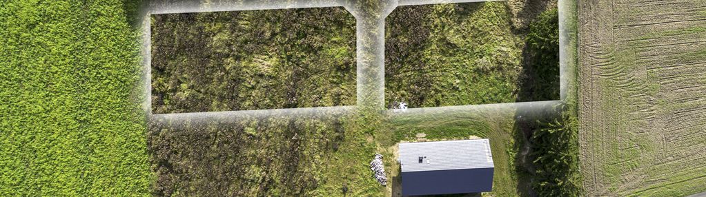 Wąsowo – działka budowlana 917 m², media w drodze