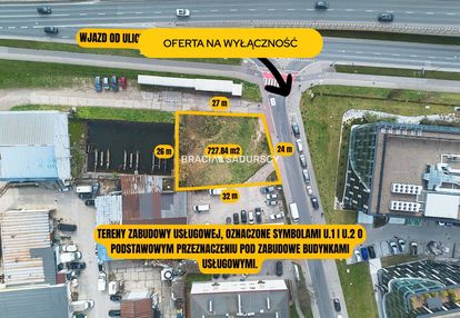 Działka przy nowohuckiej w krakowie pod inwestycje