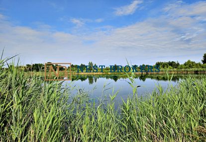 Działka z linią brzegową. wojnicz. małopolska.