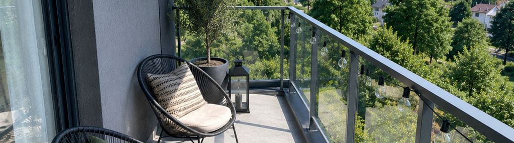 Premium | duży narożny balkon | przy parku