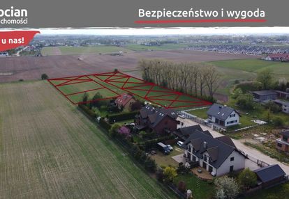 Słoneczne, płaskie, uzbrojone działki w baninie!