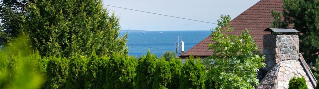 Sopot górny - widok na morze - segment