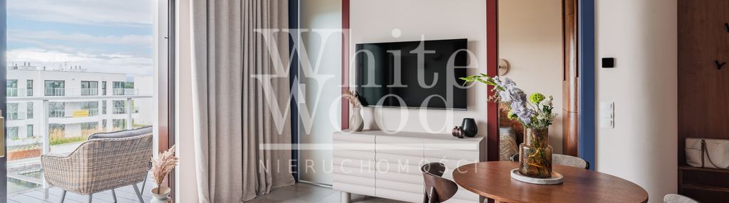 Designerski apartament z widokiem na marinę