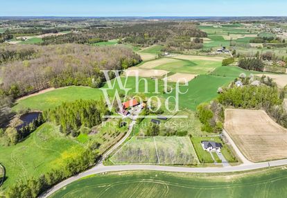 Działka jeleńska huta gm. szemud obok jeziora