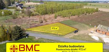 Działka budowlana pnb kłobuck zakrzew 972m2