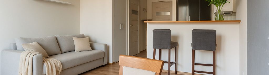 Jasne mieszkanie z balkonem i widokiem na zieleń