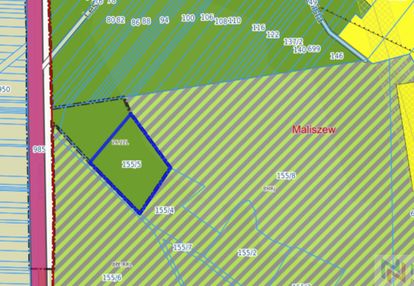 Działka leśna 5200 m² – maliszew