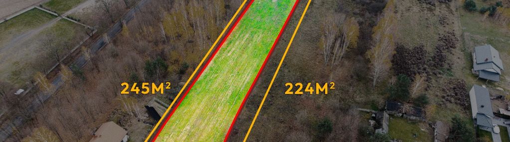 Działka z klimatem - spokojna i zielona okolica