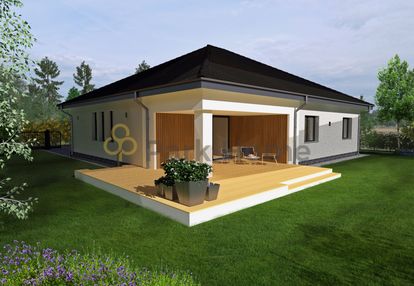 Parterowy dom wolnostojący blisko lasu i jeziora