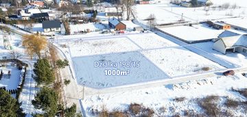 Działka 1000 m² mpzp kajetany, gmina nadarzyn