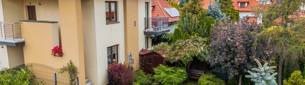 Piętro w domu (3 pokoje) i 180 m ogródka