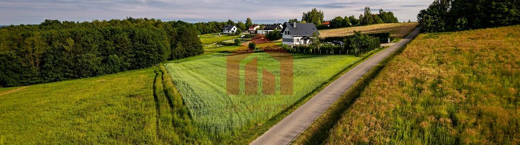 Piękna widokowa działka 1 km. od granic rzeszowa - chmielnik