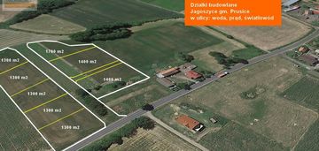 Działki budowlane, dojazd asalt, media, światłowód
