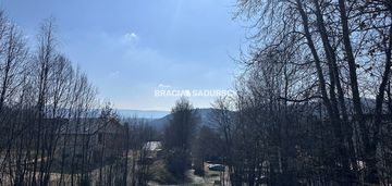 Pcim - przepiękna widokowa działka budowlana 14 ar