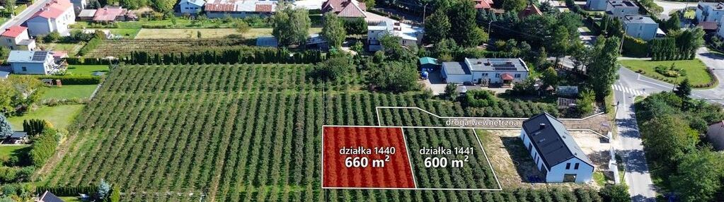 Działka budowlana 660m2 w centrum skierniewic