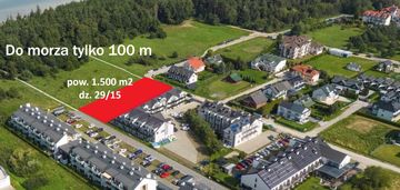 Grzybowo działka dla dewelopera, inwestora 100 m od morza.