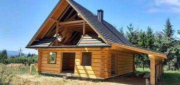 Dom z bali z malowniczym widokiem na góry!