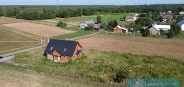 Drewniany dom z bali / 130 m2/ pustków