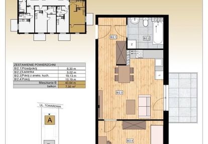 Osiedle perła centrum | 2 pok. | garaż