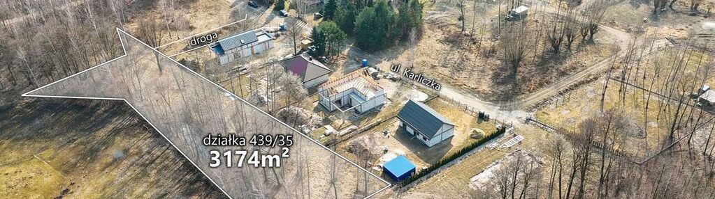 Działka 3174m2 z kompleksu działek budy michałowsk