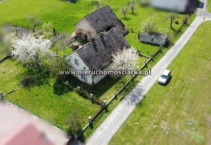 Dom do kapitalnego remontu, duża działka bluszczów