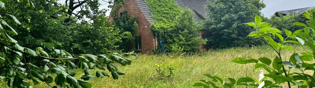 Działka 15 km od łeby i lęborka, poniemiecki dom