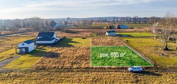 Działka 805 m2 niedaleko grójca