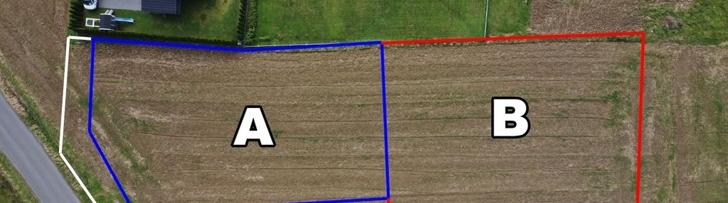 Działka budowlana ( 1177 m2) w frydrychowicach