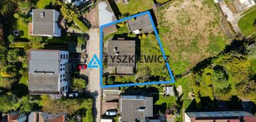 Projekt na rozbudowę domu, działka 608m2