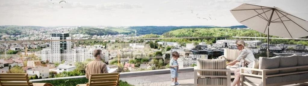 Apartament 100m2, 4 pokoje, taras na dachu 111m2