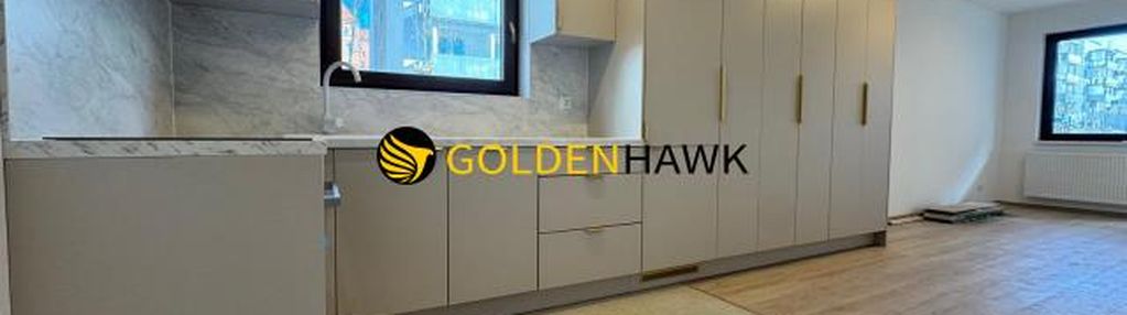 Nowoczesna kawalerka z ogródkiem na nowym mieście.