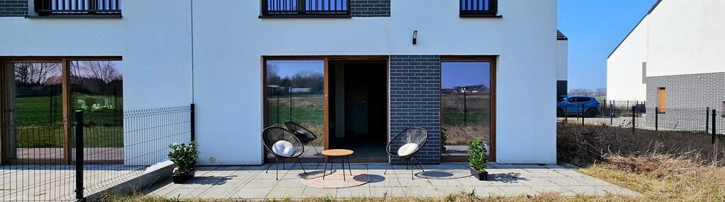 Bliźniak/księginice/kobierzyce garaż pompa ciepła