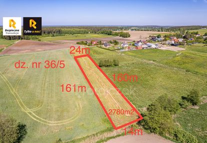 Działka budowlana nad morzem| karwia| las|2780m2