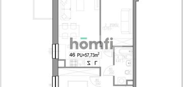 Luksusowe mieszkanie 58m² | nowe sady| bez pcc