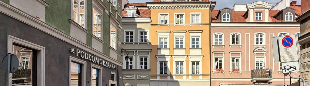 Stare miasto - 2 pokoje - 1 piętro w kamienicy