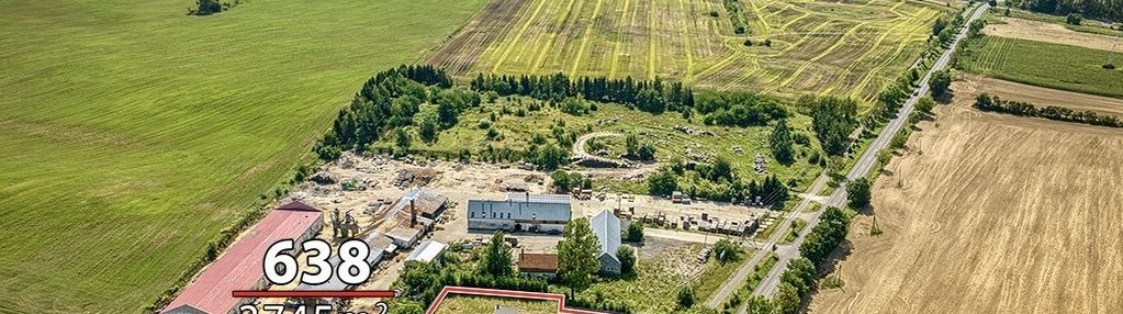 Działka inwestycyjna z wz, 3.745 m²