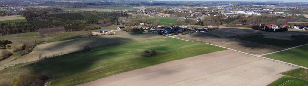 Płaska działka przy lesie – trąbki wielkie!