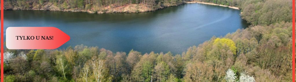 Działka rekreacyjna tryszczyn, lasy, jezioro