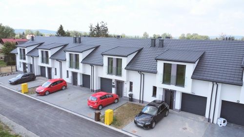 Gotowe szeregówki 110 m2 - deweloperski stan