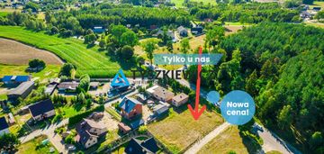 Działka z pozwoleniem na budowę i projektem domu!